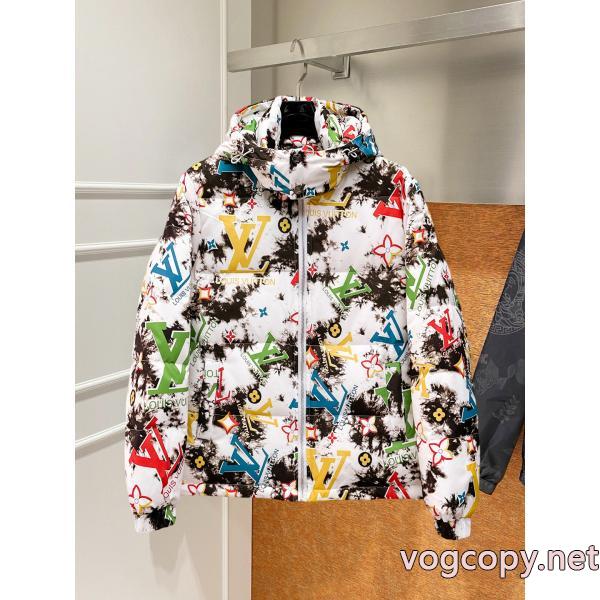 ダウンジャケットLOUIS VUITTONブランド コピー 安心旬デザイン 毎年大人気商品 海外大人気
