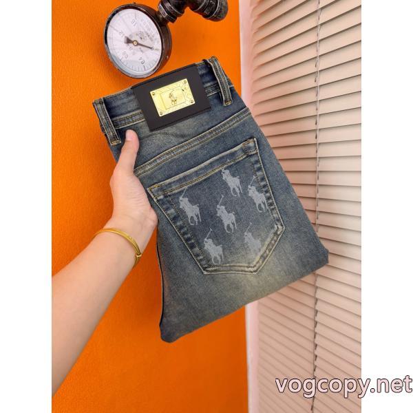 偽物 ブランド ショップ通勤の定番 映え度MAX キラキラPolo Ralph Laurenジーンズ