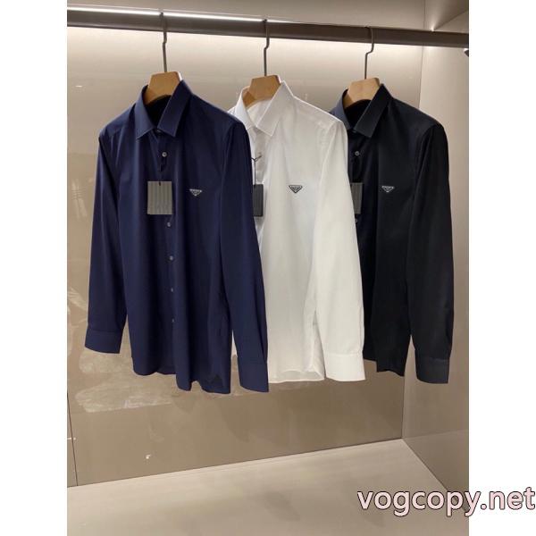 今年の大トレンド 品質保証 26SS/大人気秋冬コレクションPRADA偽 ブランド 通販    シャツ.