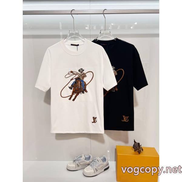 肌触りのいい   最新 話題沸騰中 超激安価格Tシャツブランド レプリカLOUIS VUITTON
