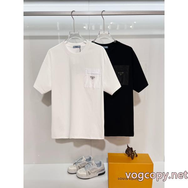 激安 通販 ブランドプラダ人気爆発新作登場 クラシック 超人気高品質Tシャツ