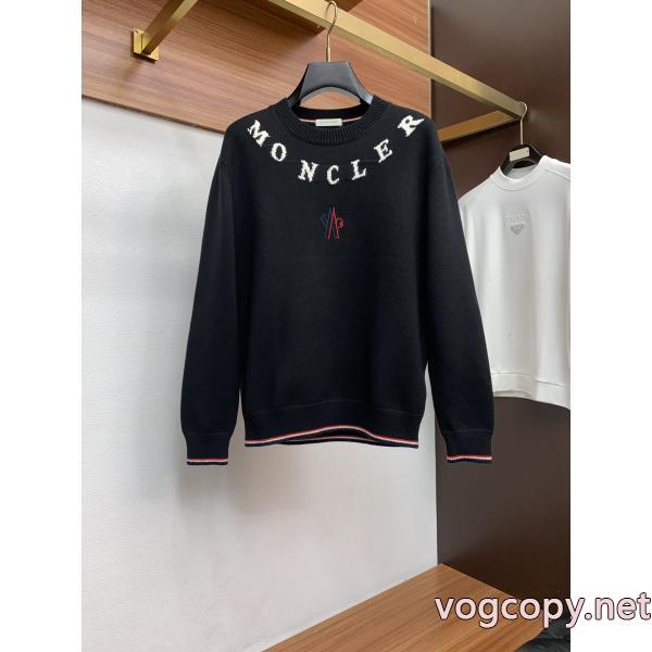 ブランド コピー 着払い格好いい ロゴ入り新作  今年流行セーターMONCLER