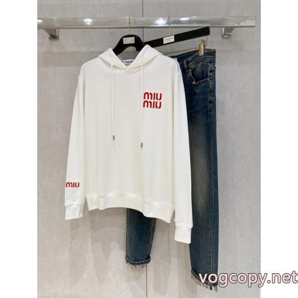 偽 ブランド 通販MIUMIUパーカー2026年NEWモデル 上品な印象に格上げ クリスマスプレゼントにも