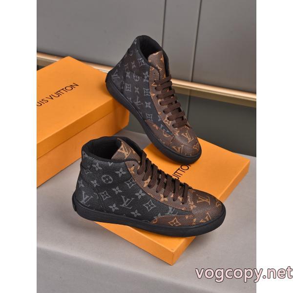LOUIS VUITTONブランド 品 激安 通販スニーカーオーバーサイズ 根強い人気定番商品 輝く高級感満点