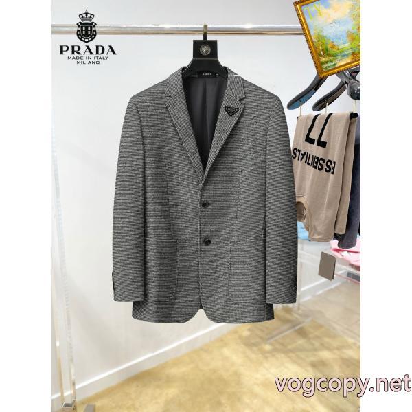 PRADAスーツコートブランド コピー 販売店最前線新作 NEW!国内完売 最安値に挑戦
