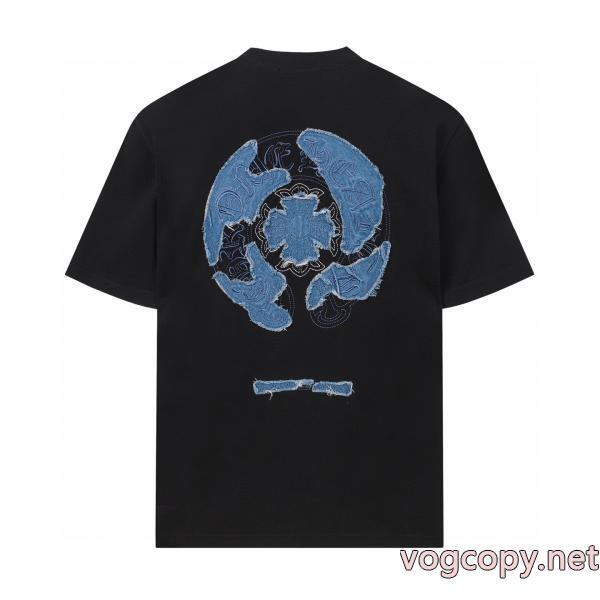 リッチな印象に 最終数量限り！ 素敵なデザインTシャツスーパー ブランド コピーCHROME HEARTS