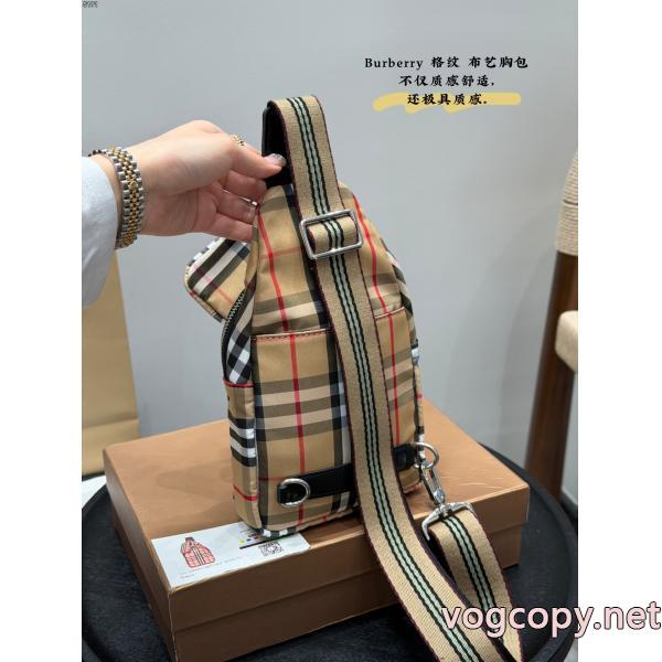 BURBERRYブランド 偽物 激安柔らかい色調 新作販売開始 上品な質感胸バッグ