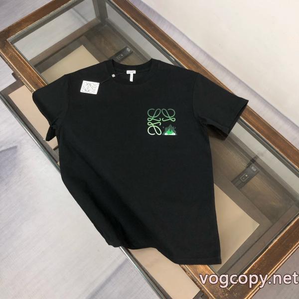 TシャツLOEWE肌触りの良い着心地抜群新作 注目冬新作 当店大人気ブランド 偽物