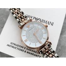 人気の高さ激安通販 安心国内発送 NEWトップスブランド コピー バック時計ARMANI..