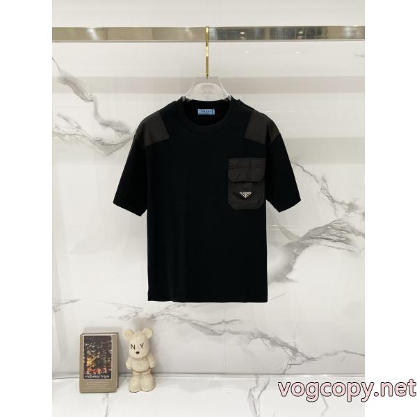 プラダTシャツ2026aw トレンド 海外限定評価いい 欧米韓流偽物 通販