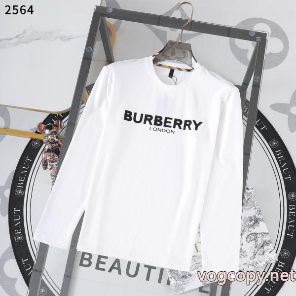 長袖Tシャツ優しげな高級人気色 国内より安く残り僅か 今人気の秘訣BURBERRY偽 ブランド 販売