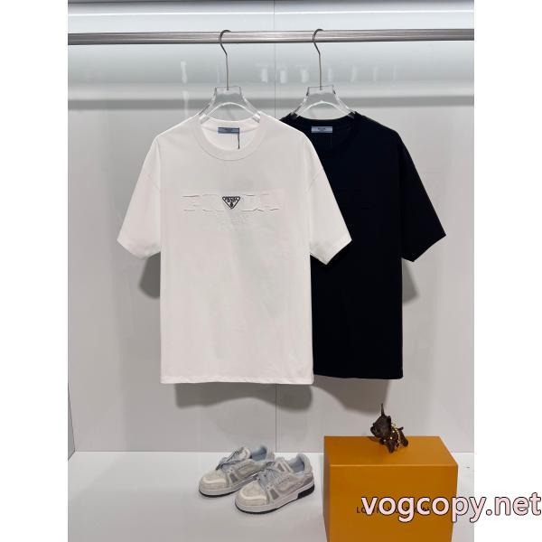 Tシャツ偽物 ブランド 激安実用的な一品 綺麗な 送料無料PRADA