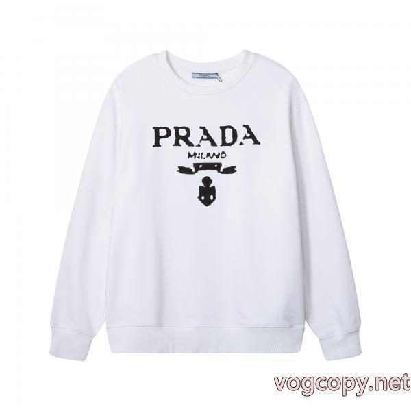     長袖 Tシャツ衬衫優しい印象 世の流行に左右されないデザイン 新作限定上品なブランド 偽物 通販PRADA..