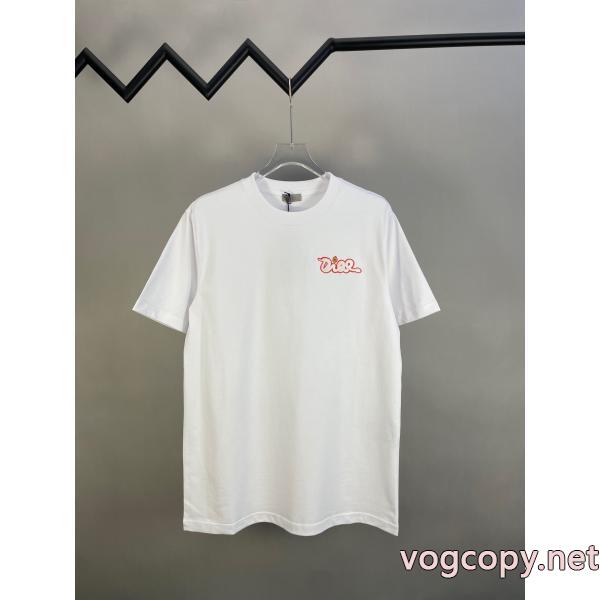 Dior    半袖短袖Tシャツ衬衫今シーズン新作！大人もOK！ 高級感ある 先行販売スーパー コピー 販売..