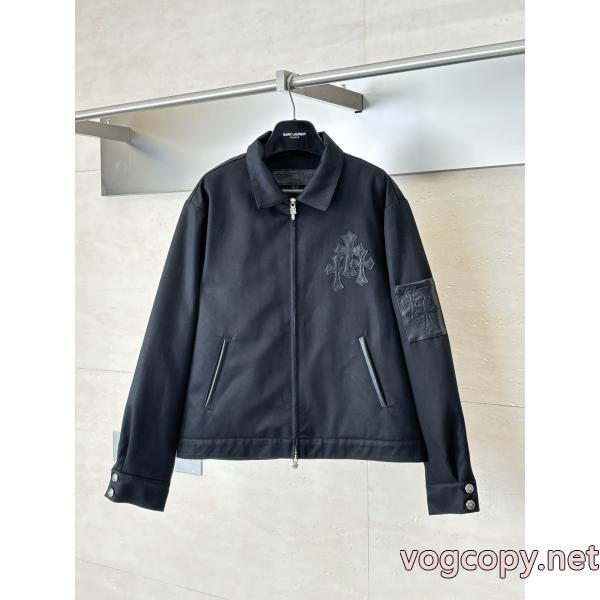ジャケットCHROME HEARTS26秋冬最新モデル クラシックな雰囲気のトップス 個性的なデザイン スーパー コピー 通販