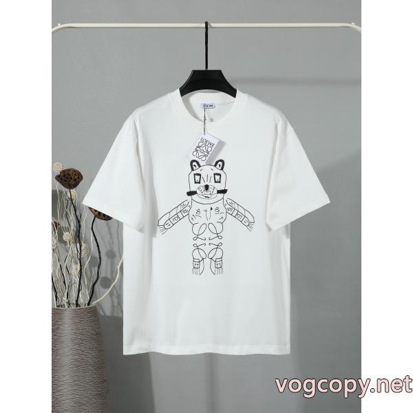 TシャツLOEWEブランド 通販店今季のベスト新作 オシャレな雰囲気 個性的