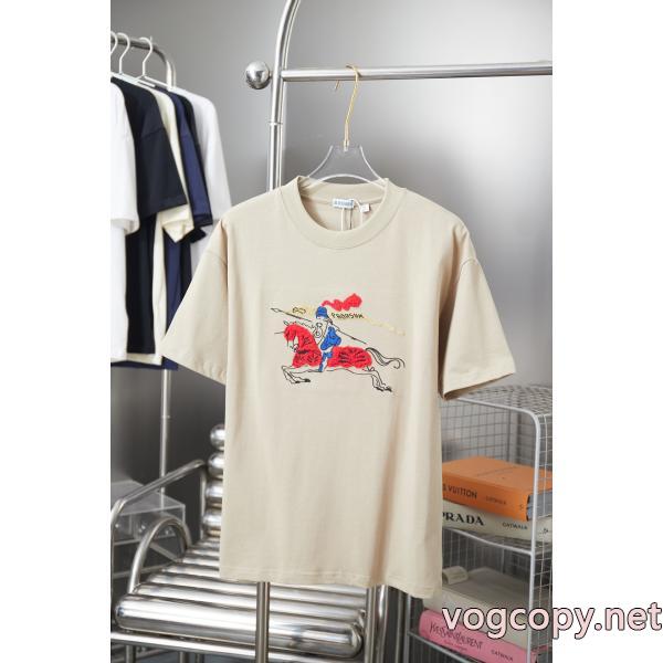 TシャツBURBERRY新作限定大人で素敵 超人気モデル 韓国の人気ブランド 品 スーパー コピー