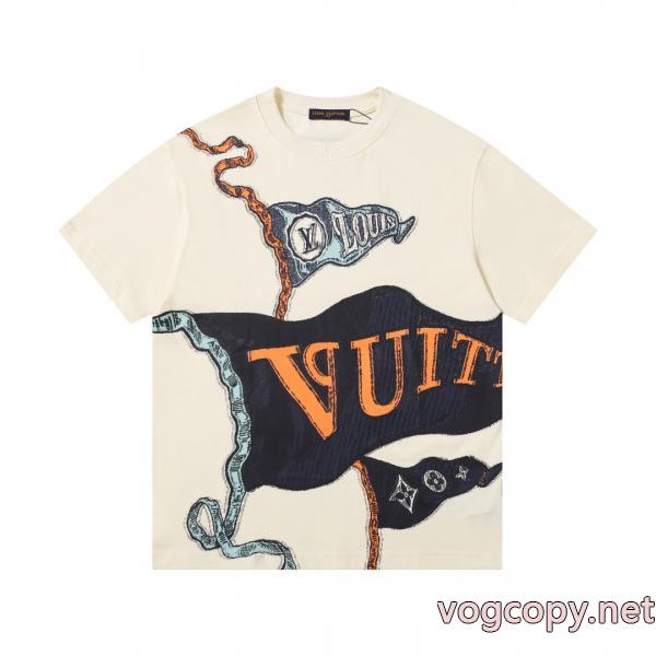 お洒落で人気アイテム VIPセールで奇跡 国内在庫有Tシャツ 2026ブランドコピーLOUIS VUITTON