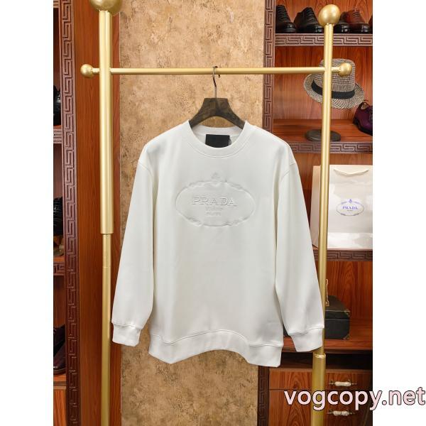 ブランド コピー バックPRADA26新作限定版プリント 人気定番定番 都会的    パーカー.