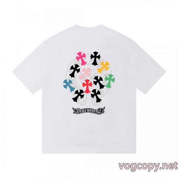 TシャツCHROME HEARTS激安 通販 ブランド上品な光沢感 冬秋物先行発売  定番人気