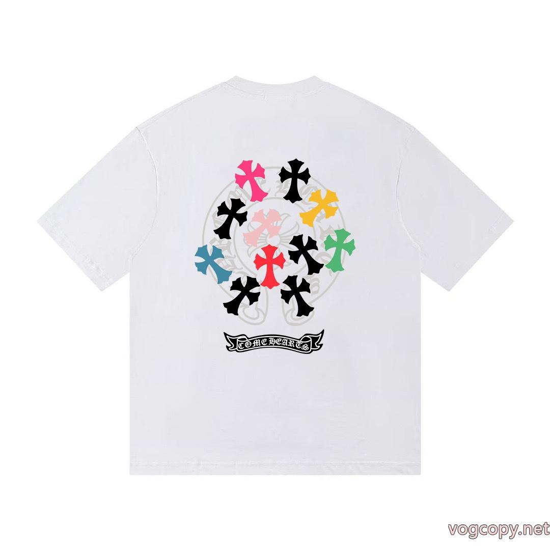 最安価‼️CHROME HEARTS ロゴ Tシャツ TシャツCHROME HEARTS激安 通販 ブランド上品な光沢感 冬秋物先行発売