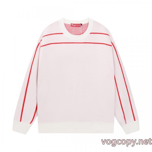 セーターSUPREME偽物 ブランド 販売高級感を演出 今っぽさ人気定番品 品質保証最新作