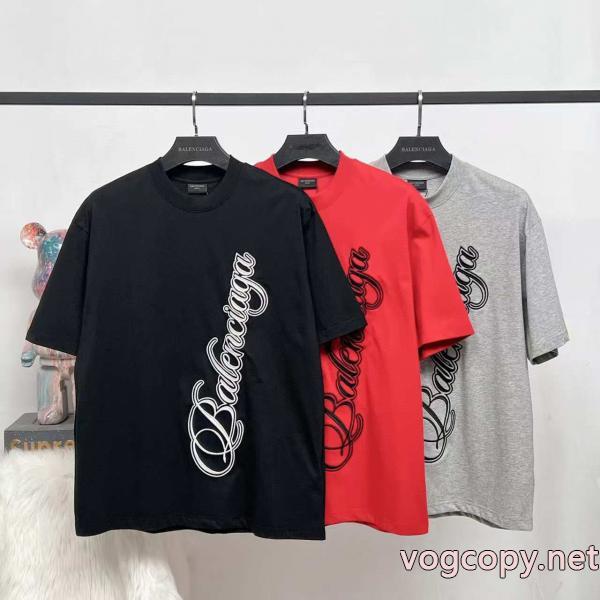ブランド レプリカ海外よりお届け　限定品 普段使いに最適の大人スタイル 有名人愛用BALENCIAGA半袖Tシャツ
