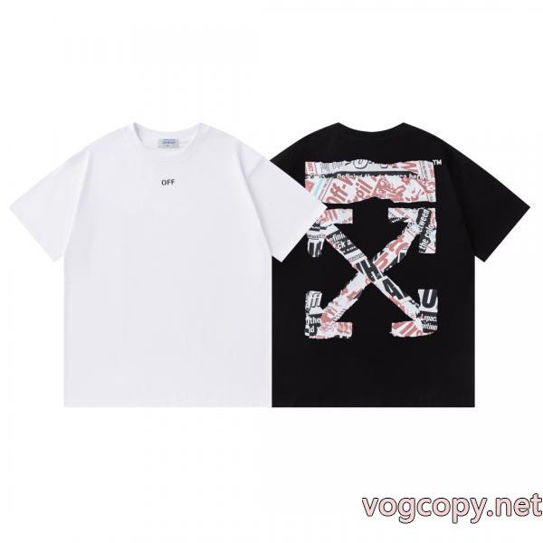 希少価値大 定番デザイン 限定セール新作登場半袖Tシャツオフホワイト偽物 通販