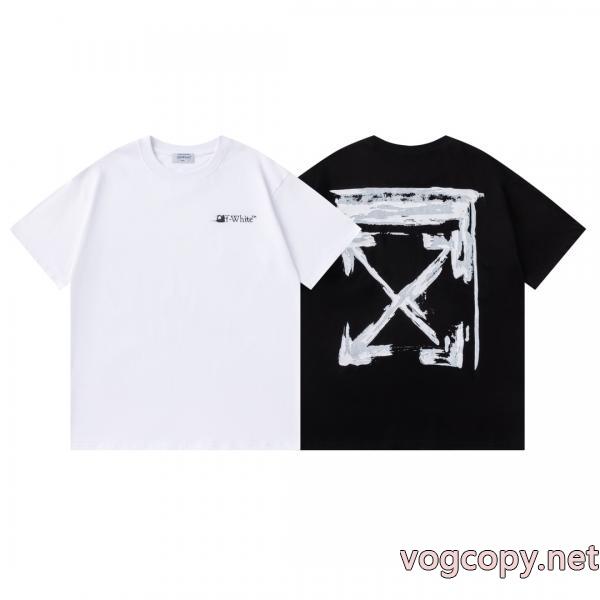 ブランド コピー 品季節を問わず活躍し 品質保証最新作 格好良い人気定番Off-White半袖Tシャツ