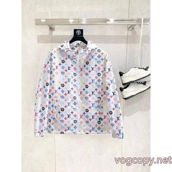優等品 今年風 高級感が好評ですブランド コピー 着払いジャケットLOUIS VUITTON
