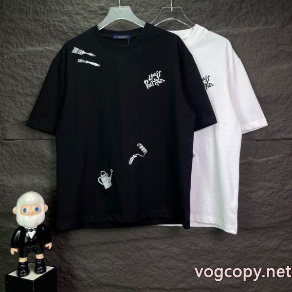 軽やかな印象 超激得格安 期間限定激安半袖TシャツLOUIS VUITTONブランド レプリカ