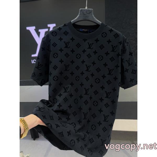 半袖Tシャツ質感に満足 個性的なデザイン 個性派 スーパー コピーLOUIS VUITTON