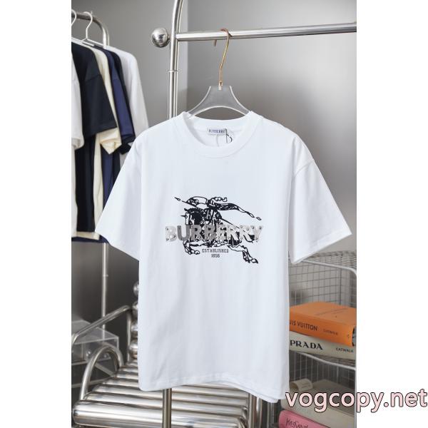 ブランド 偽物BURBERRY半袖Tシャツ最新大人気 最新入荷 2026到着済