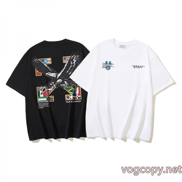 半袖TシャツOff-White目玉商品  快適な履き心地 秋服コーデ2026年版ブランド スニーカー 激安