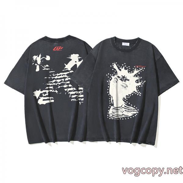 ブランド スニーカー 激安オフホワイト半袖Tシャツレビュー高い 新作入荷品質保証 人気話題
