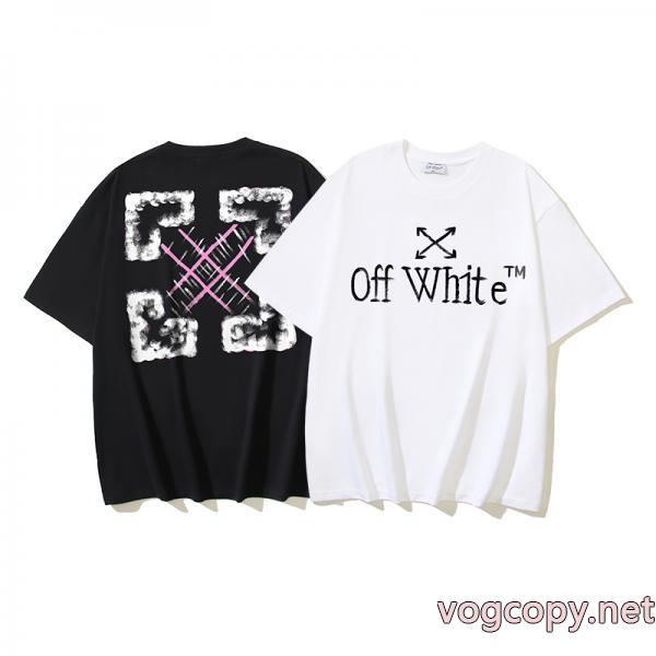 Off-White半袖Tシャツ相性の良い 極美品 新作アイテムブランド コピー 品