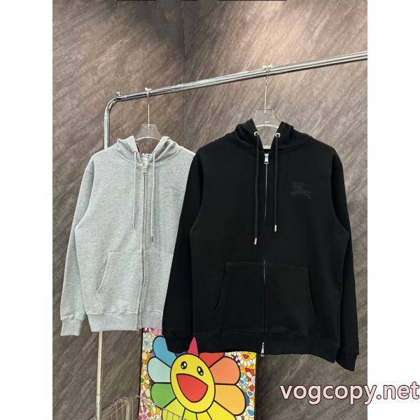 ブランド 通販店BURBERRYパーカー人気話題 ヴィンテージ感 オフスタイル！