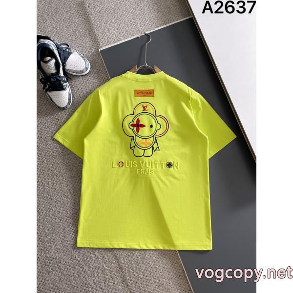 ブランド 偽物 通販LOUIS VUITTONセールで破格 超限定即完売 VIP SALE!入手困難半袖Tシャツ