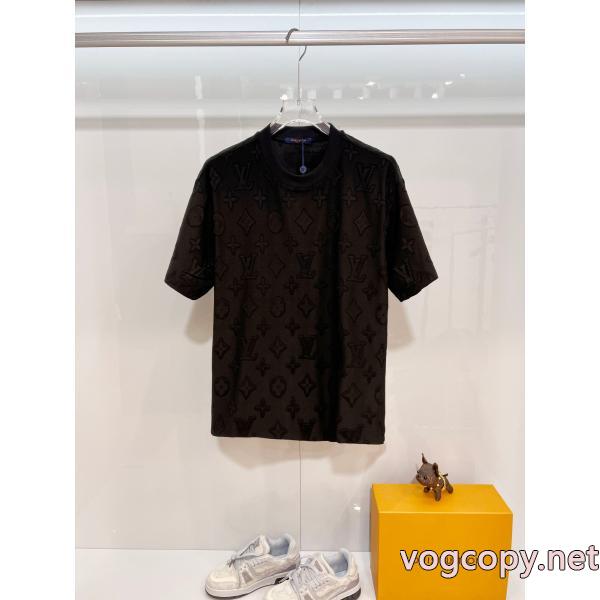 限定セールHOT 人気ブランド新作 シンプルなデザイン半袖TシャツLOUIS VUITTON激安 通販 ブランド
