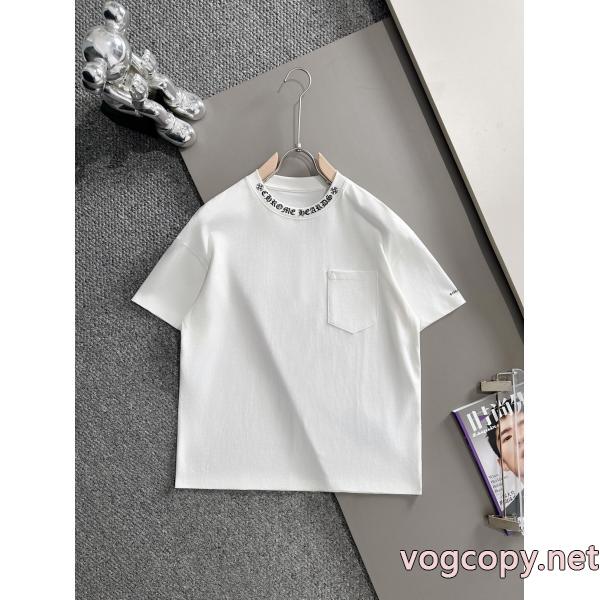 お洒落新作 国内完売色 自分らしく半袖TシャツCHROME HEARTSブランド コピー s 級
