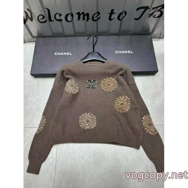 ラフでこなれ感! 秋冬新作も続々登場! エレガントでセンス高きCHブランド コピー 品セーター.