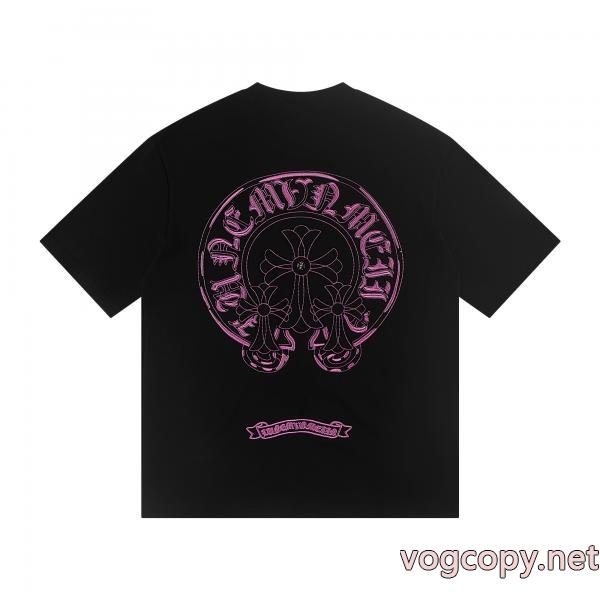 破格値大放出 海外通販 最安値セールクロムハーツブランド コピー半袖Tシャツ