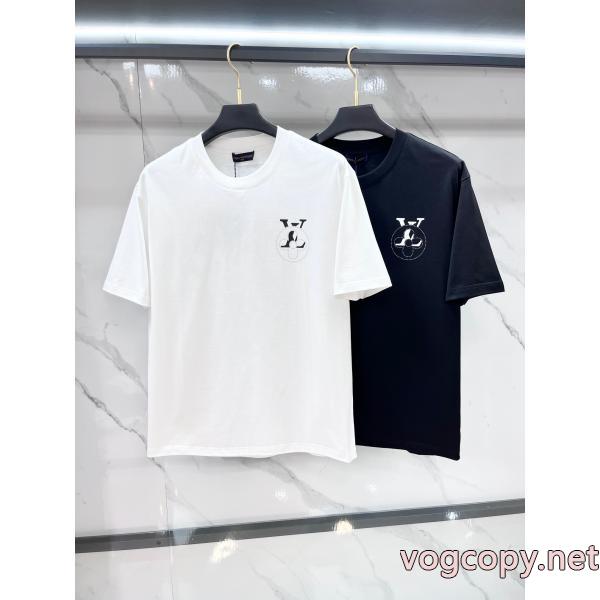 コピー ブランド 販売半袖Tシャツ着心地良さ 低価 今年らしい着こなしLOUIS VUITTON