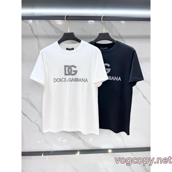 Dolce&Gabbana半袖Tシャツ高感度アイテム 優しげ人気アイテム 活躍アイテムコピー ブランド