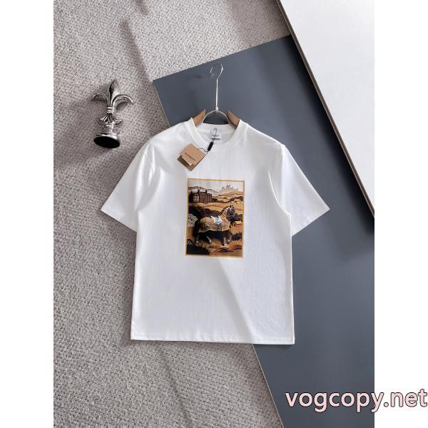 魅惑 人気新商品 優秀なアイテムBURBERRY半袖Tシャツブランド 通販