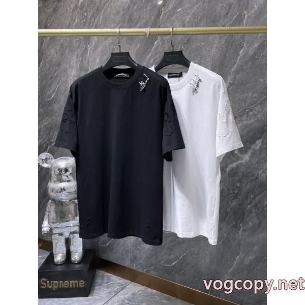 ブランド コピー ショップ半袖Tシャツ2026最新入荷 大絶賛の履き心地! 2026トレンドアイテム激安CHROME HEARTS