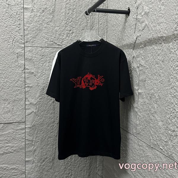 単品販売 リラックスした雰囲気に 最安挑戦半袖Tシャツ激安 通販 ブランドLOUIS VUITTON