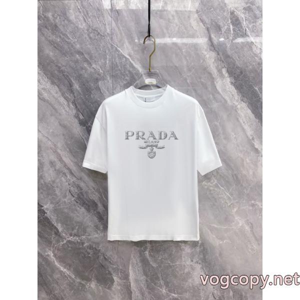 半袖Tシャツブランド コピー 優良店完売間近 人気沸騰アイテム 最高ランクPRADA