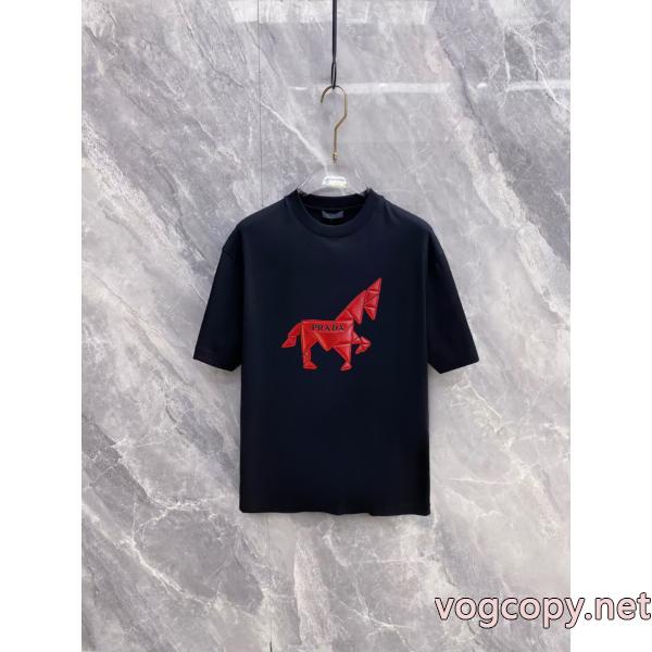 PRADA半袖Tシャツ新作多色 新作入荷本物保証 激安上品ブランド コピー 安心