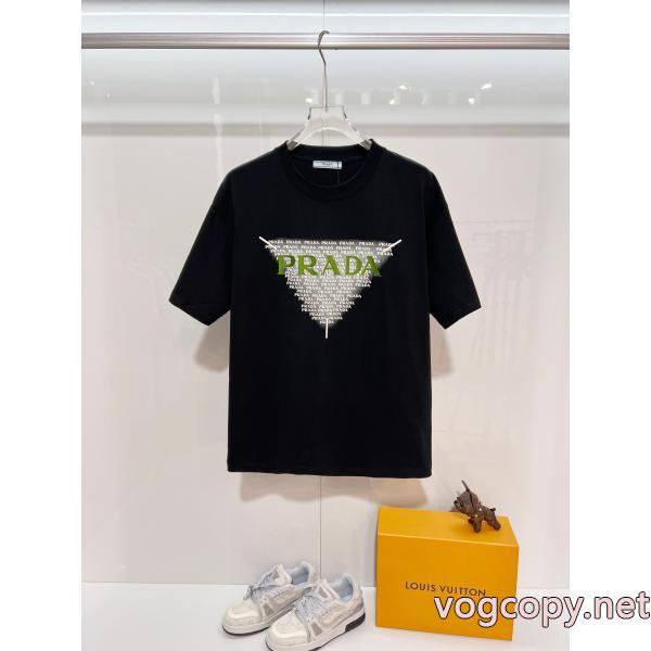 ブランド コピー 着払い耐久性のある 大人の上質感 季節をまたい新作アイテムt恤PRADA.